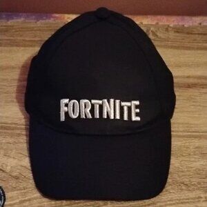 Fortnite Black Hat Adjustable One Size New w/o tags